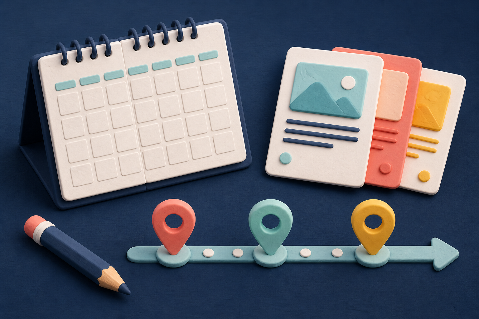 a practical content calendar practical business workflow
